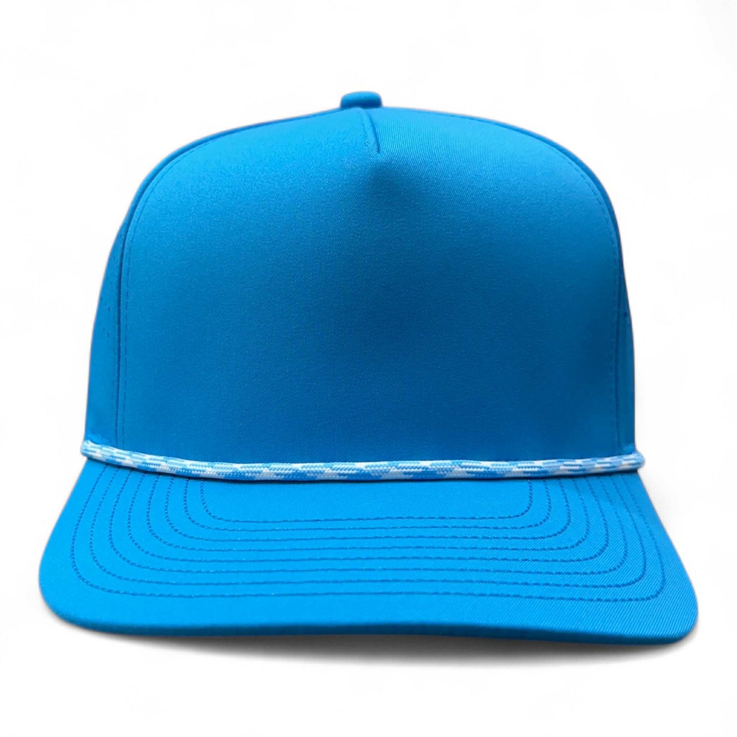 Lunar Performance (Eclipse) 5-Panel Rope Snapback [Sapphire Blue]