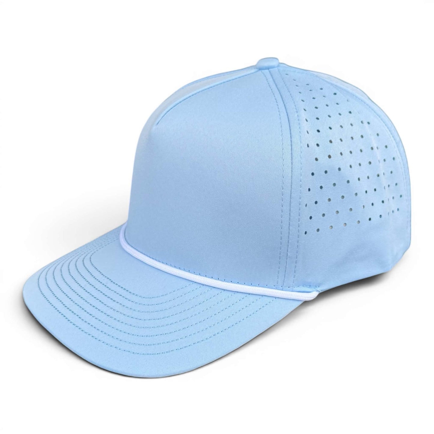 Lunar (Eclipse) 5 Panel Performance Snapback [Sky Blue/White Rope]