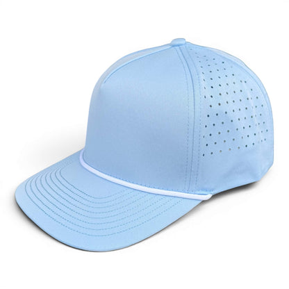 Lunar (Eclipse) 5 Panel Performance Snapback [Sky Blue/White Rope]