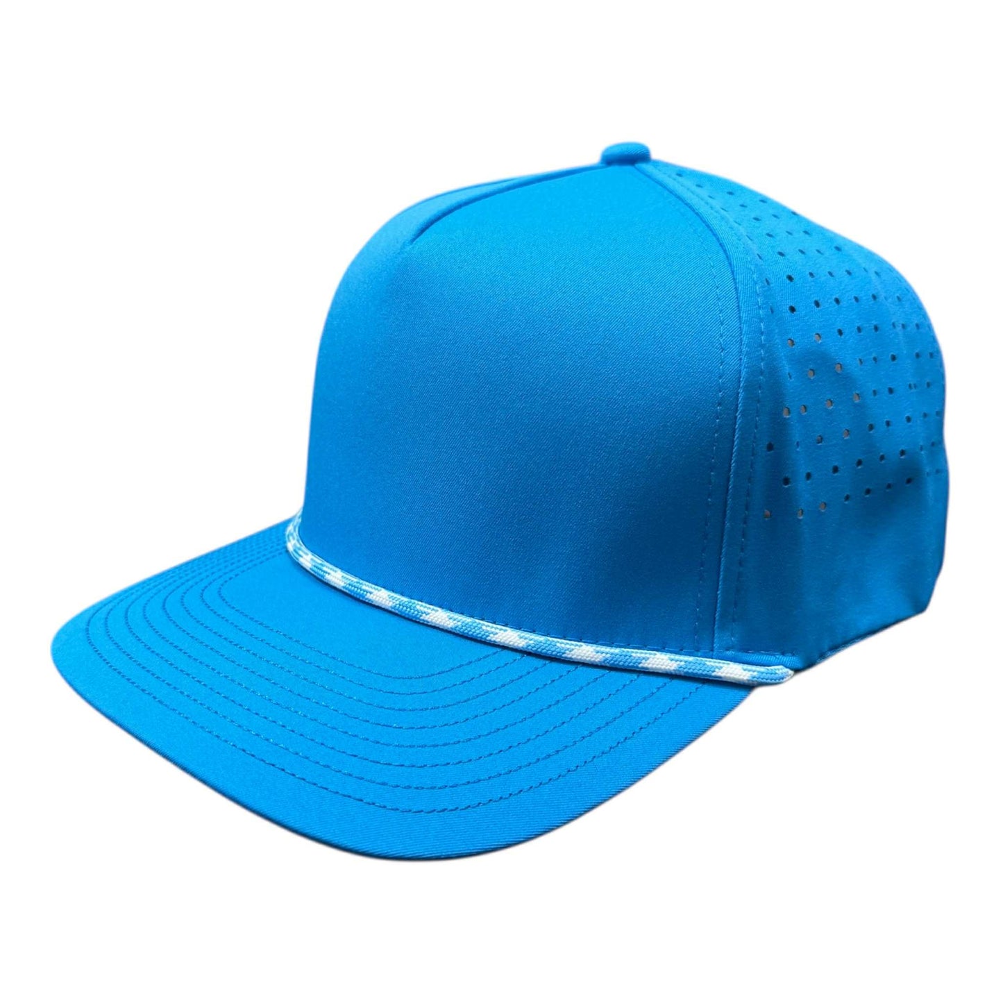 Lunar Performance (Eclipse) 5-Panel Rope Snapback [Sapphire Blue]