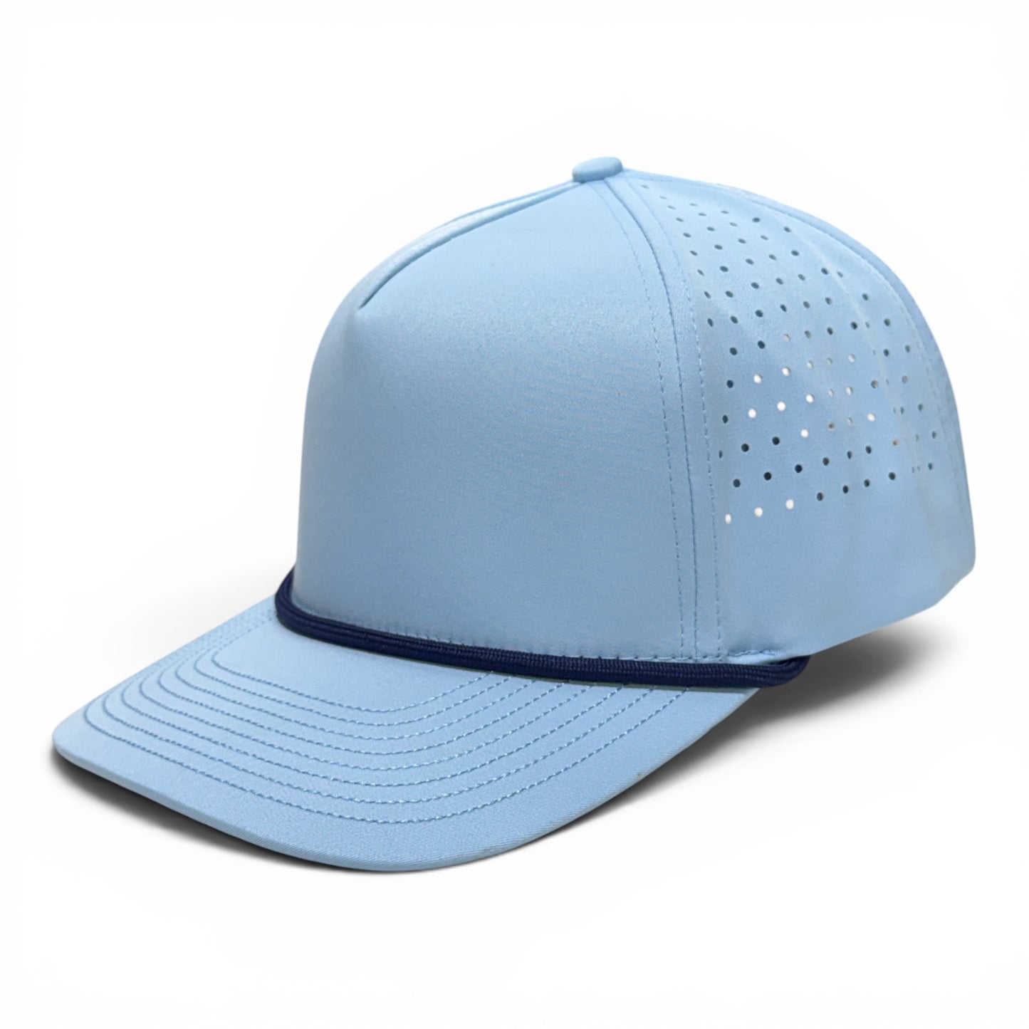 Lunar (Eclipse) 5 Panel Performance Snapback [Sky Blue/Navy Rope
